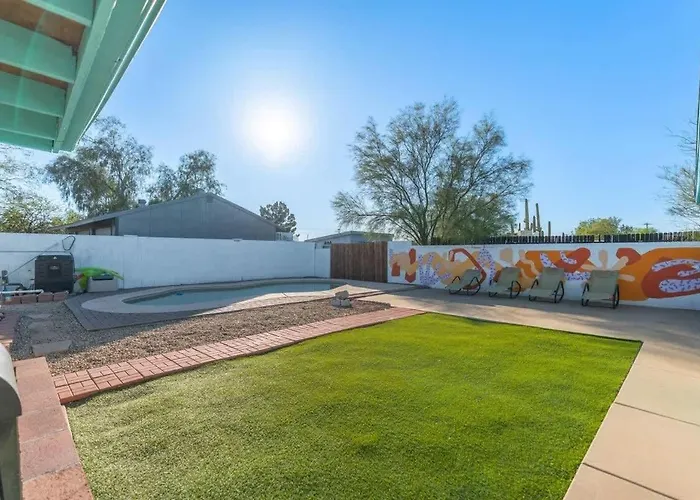 Relaxing 4br With Pool Game & Bbq Fun Holiday home Tucson